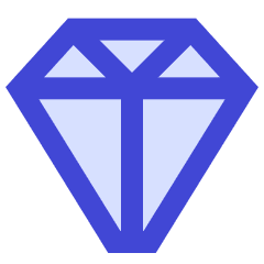 Diamond 1 Icon from Sharp Duo Set