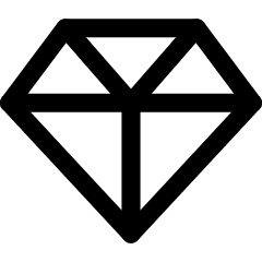 Diamond 1 Icon from Core Line Set