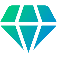 Diamond 2 Icon from Plump Gradient Set