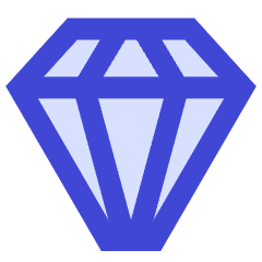Diamond 2 Icon from Sharp Duo Set