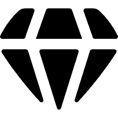 Diamond 2 Icon from Flex Solid Set