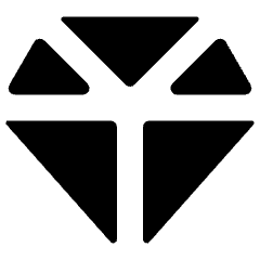 Diamond Icon from Micro Solid Set