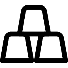 Gold Icon from Core Line Set