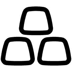 Gold Icon from Plump Line Set