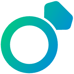 Ring Icon from Plump Gradient Set