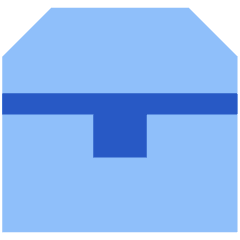 Treasure Chest Icon from Sharp Flat Set
