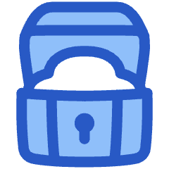 Treasure Chest Open Icon from Plump Duo Set