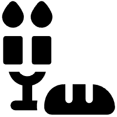Candle Bread Icon from Ultimate Bold Set