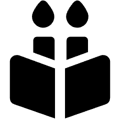 Shabbat Jewish The Seventh Day Sabbath Icon from Ultimate Bold Set