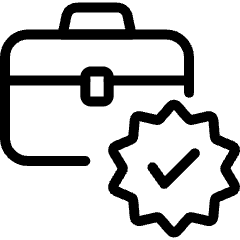 Job Responsibility Bag Check Icon from Ultimate Light Set