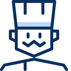 Chef Icon from Cyber Duotone Set