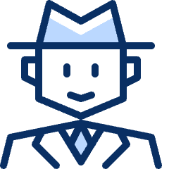 Detective Icon from Cyber Duotone Set