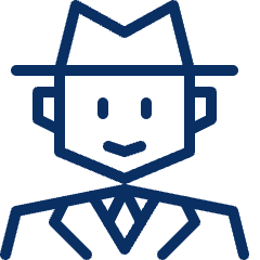 Detective Icon from Cyber Line Set
