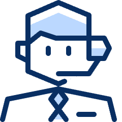 Telecommunicator Icon from Cyber Duotone Set