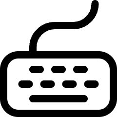 Keyboard Icon from Ultimate Regular Set