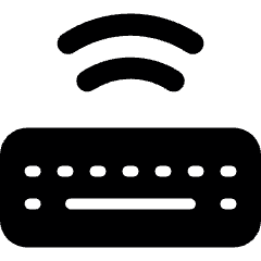 Keyboard Wireless Icon from Ultimate Bold Set