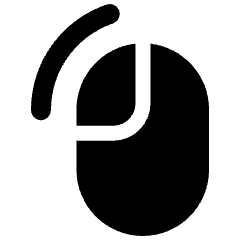 Left Click Mouse Icon from Ultimate Bold Set
