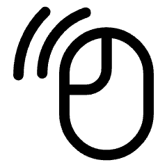 Left Double Click Mouse Icon from Ultimate Regular Set