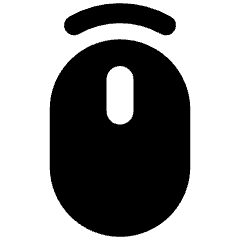 Middle Click Mouse Icon from Ultimate Bold Set