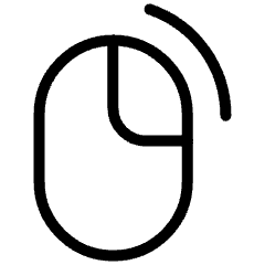 Right Click Mouse Icon from Ultimate Light Set