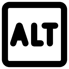 Alt Icon from Core Remix Set