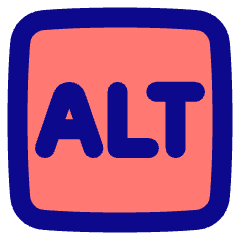 Alt Icon from Plump Pop Set
