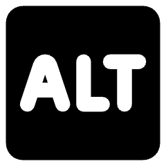 Alt Icon from Core Solid Set
