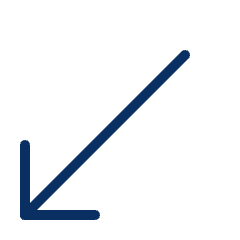 Arrow Bottom Left Icon from Cyber Line Set