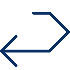Arrow Return Icon from Cyber Line Set
