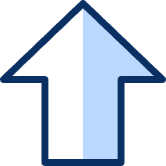 Arrow Shift Icon from Cyber Duotone Set