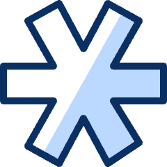 Asterisk 1 Icon from Cyber Duotone Set
