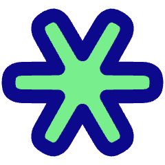 Asterisk 2 Icon from Plump Pop Set