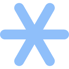 Asterisk 2 Icon from Flex Flat Set
