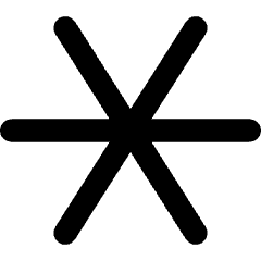 Asterisk 2 Icon from Core Remix Set