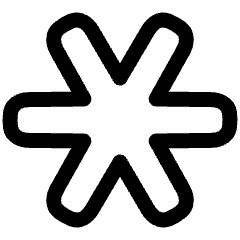 Asterisk 2 Icon from Plump Line Set