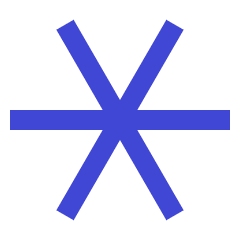 Asterisk 2 Icon from Sharp Duo Set