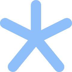 Asterisk 3 Icon from Flex Flat Set