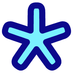 Asterisk 3 Icon from Plump Pop Set
