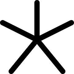 Asterisk 3 Icon from Flex Line Set