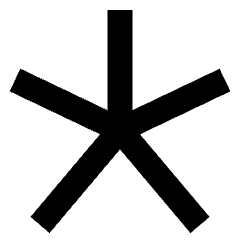 Asterisk 3 Icon from Sharp Remix Set