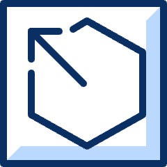 Button Escape Icon from Cyber Duotone Set