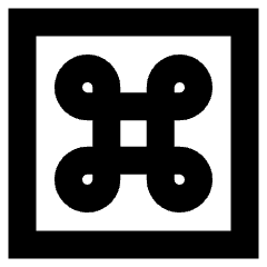 Command Square Icon from Sharp Remix Set