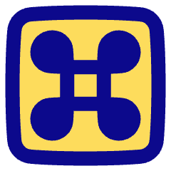 Command Square Icon from Plump Pop Set