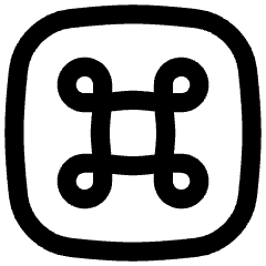 Command Square Icon from Flex Line Set