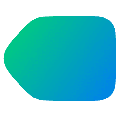 Delete Icon from Plump Gradient Set