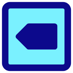 Delete Backspace Icon from Core Pop Set