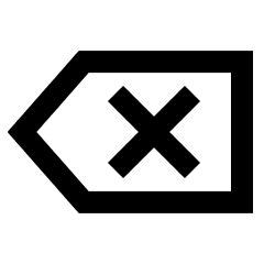 Delete Keyboard Icon from Sharp Line Set
