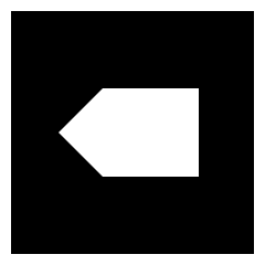 Delete Square Icon from Sharp Solid Set