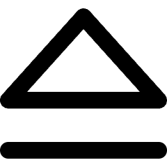 Eject 2 Icon from Micro Line Set