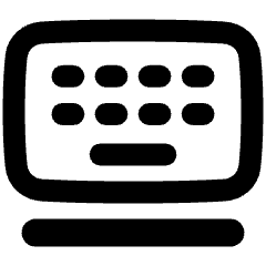 Floating Keyboard Case Tablet Icon from Plump Remix Set